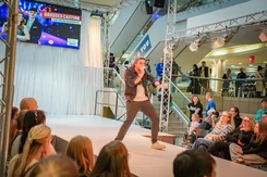 Beatboxer Patrick Dudek im City Carré