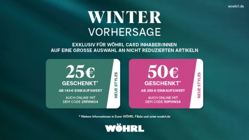 Wintervorhersage bei WÖHRL