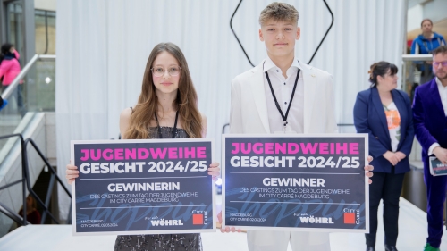 Jugendweihegesichter 2024/25: Ole Witte & Michelle Funke triumphieren