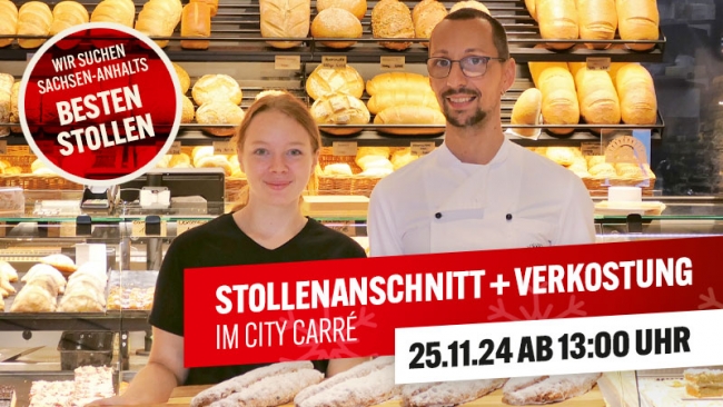 Wir suchen Sachsen-Anhalts besten Stollen.